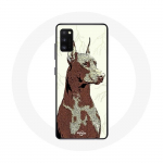 Samsung Galaxy A41 &uuml;mbris Dobermani koerat&otilde;ug