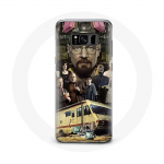 Coque pour Samsung Galaxy S8 Breaking Bad Heisenberg equipages