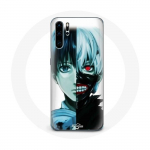 Coque pour Huawei P30 Tokyo Ghoul Visage Moiti&eacute;