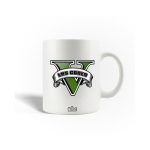 Mug en C&eacute;ramique Grand Theft Auto V Logo