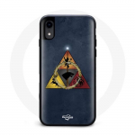 Iphone XS Maxi &uuml;mbris Troonide m&auml;ngu jaoks, 8. hooaeg Troonide m&auml;ngu kolmnurga logo Baratheon Lannister