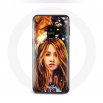 &Uuml;mbris Samsung Galaxy S9 Blackpink Ros&eacute; Plakati Fanart jaoks