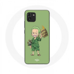 Coque pour Samsung Galaxy A03 One piece Manga Roronoa Zoro