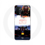Oppo A54 5G vormel 1 Max Verstappen F1 Driveri &uuml;mbris must punane ja kollane