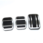 Gaasipedaal Citroen C5 Aircross 2017 2018 jaoks Jalatugi Gaasipedaal Piduripedaal Piduripedaal Gaasipedaal K&uuml;tusepedaal AT 2PCS black