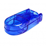 Meditsiinitablettide tablettide l&otilde;ikur Splitter jagaja hoiukambri karbi hoidja &uuml;mbris sinine