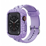Silikoonist kellarihm+&uuml;mbris Apple Watch Ultra Band 49mm 45mm 41mm 44mm 40mm sportk&auml;ev&otilde;ru kaitseraua iWatch 9 8 se 7 6 5 4 38mm/40mm/41mm must