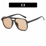 Vintage Square P&auml;ikeseprillid Naine Retro Peegel P&auml;ikeseprillid Mood Must Oranž Kommid V&auml;rvid Oculos De Sol Feminino