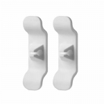 2 tk kaablihoidja klamber, universaalne juhtme&uuml;mbris, juhtme korraldaja kodumasinate kaablite hoidmiseks 2 Pcs valge