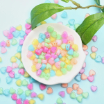 200 tk Vaheosa helmed k&auml;sitsi valmistatud k&auml;ev&otilde;ru lahtised helmed v&otilde;lusid ehete valmistamiseks akr&uuml;&uuml;list kaelakee v&otilde;ileib s&uuml;dame kujuga l&auml;bipaistev 7 * 8 mm