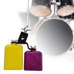 K&otilde;rged ja madalad toonid Bicolor Cowbell Drum Accessories Bangzi Dual Mounted Bell with Mount for