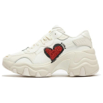Puma Pulsar Wedge CN Heart - J&auml;&auml;tunud elevandiluu Naiste tossud Kreemjas Aastaringselt Punane Must 398674-01 36