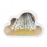 DIY Cloud Tulip Led &ouml;&ouml;valgus, t&uuml;drukute magamistuba, loomingulised kaunistused fotoraam peegel lauavalgustid voodi &auml;&auml;res k&auml;sitsi valmistatud s&uuml;nnip&auml;evakingitused sinine