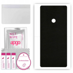 apgo Protective Skin Sticker for the back compatible with LG K71, Wrap Film, Foil, Vinyl - Pattern Matrix