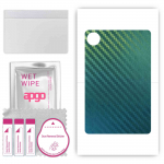 apgo Protective Skin Sticker for the back compatible with Huawei MatePad Pro 11, Wrap Film, Foil, Vinyl - Pattern Carbon Chameleon CAKA1