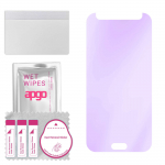 apgo Anti-Blue 9H Hybrid protective glass compatible with Samsung Galaxy J5 (2017), flexible nano glass, great replacement for tempered glass, scratch