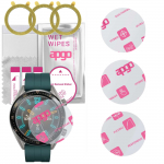 3x apgo Ultra-Clear Hybrid kaitseklaas, mis &uuml;hildub seadmega Huawei Watch GT Active, paindlik nanoklaas, suurep&auml;rane asendus karastatud klaasile, kriimustus