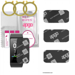 Xiaomi Mi Band 4C-ga &uuml;hilduv 3x apgo MATTE h&uuml;briidne kaitseklaas, paindlik nanoklaas, suurep&auml;rane asendus karastatud klaasile, kriimustuskindel,