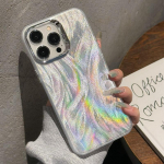 Luksuslik Camlet Pattern lasertelefoni &uuml;mbris iPhone 11 12 13 14 15 Pro Max Plus p&otilde;rutuskindlate kaitseraua &uuml;mbriste jaoks For iPhone 11