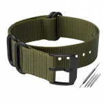 Nailonist kellarihm 22mm 23mm kellarihm veekindel sport luminox kellarihmadele rihm must moekas k&auml;ev&otilde;ru meeste v&ouml;&ouml;le 22mm