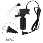 Akvaariumi tarvikud Mini akvaariumi filter 3-1 Filter hapnikuga sukeldatud filter akvaariumi paagi veepuhasti jaoks EU Plug