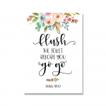 Naljakas vannitoa tsitaat Lillede l&otilde;uendimaal Kodukaunistus Humoorikas kingitus Sein Kunst WC-silt Plakat P&otilde;hjamaade pesuruum Prindi pildid 21x30cm No Framed