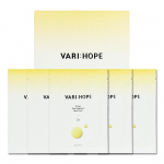 VARI:HOPE 8 days pure vitamin C mask pack plus 5 sheets 5PCS