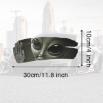 DS27 # ​​30x10cm &otilde;udne v&auml;limus Simulatsioon Dekoratiivsed kleebised, autodekoratsioon Dekoratiivne lamineeritud mootorrattahaagis &Uuml;ldine s&uuml;learvuti Metope 30x10cm