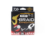 Daiwa P.E liin J Braid Expedition X8 300m 15lb Smash Orange (3316) oranž