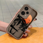 Pehme silikoonist ruudukujulise redeliga printimismustriga telefoni korpus, t&auml;iskaanega kaamera p&otilde;rutuskindel kaitse kummist &uuml;mbris Xiaomi Redmi jaoks Xiaomi Poco X6 5G tumepunast v&auml;rvi