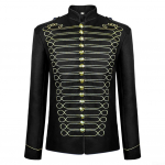 B&auml;ndi trummari jope Cosplay kost&uuml;&uuml;mijope marssimine M