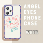 iPhone'i jaoks Samsung Huawei Honor Xiaomi Redmi OPPO Realme Vivo telefoni&uuml;mbris, v&auml;rvitud muster, pehme kummist t&auml;iskaanega kaamera kaitse disain kest OPPO A78 5G/A58X 5G/A1X 5G valge