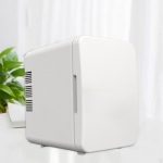 4L Mini Fridge Beauty Tool Kompaktne k&uuml;lmkapp kaasaskantavad joogid baarile valge