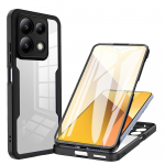 Vedelas silikoonist 360-kraadine h&uuml;briid&uuml;mbris Xiaomi Redmi Note 13 5G 13 Pro 4G Plus 12S 4G 11 Pro 5G Protect p&otilde;rutuskindel t&auml;ielik kaitsekate Redmi Note 12 4G