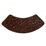 Vannitoa p&otilde;randamatt Pebble Design Coral Velvet libisemisvastane vett absorbeeriv kiiresti kuivav hotelli vannimatt elutoa vaip kohv