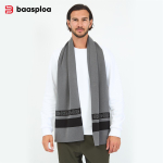 BAASPLOA Talvine sall Koo soe meeste ja naiste universaalne k&otilde;ik-&uuml;hes kvaliteetne kaubam&auml;rk Fashion meeste talvesall must