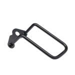 Jalgratta tagumise k&auml;iguvahetaja kaitsja MTB maanteeratta Reguleeritav terasketi kaitsja Jalgratta k&auml;igukasti kaitse raudraam must