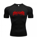 Suvine kompressiooniga dressipluus l&uuml;hikeste varrukatega meeste fitnessi T-s&auml;rk Jooksu Quick-Dry Top j&otilde;usaali treeningu Kulturismi T-s&auml;rk S-3XL M