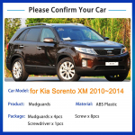 Auto porilapid Kia Sorento LX XM 2011 2010-2014 2012 poriklapid Pritsmekaitsed porilapid porilauad porilaud eesmine taga