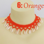 Ostke 2, saate 20% soodustust suvise naiste lihtsa merekarbi pahkluu kett, heegeldatud Bohemian Foot Jewelry Ranna pahkluu jalas k&auml;ev&otilde;rud 60CM oranž