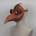 Halloweeni hea kvaliteediga katkuarsti mask Halloweeni linnusuu kate Steampunk tolmukindel t&ouml;&ouml;riist vask