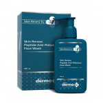 Derma Co. X Dr.V Naha uuendav peptiididega ja niatsiinamiidiga saastevastane n&auml;opesuvahend-100 ml | 0,5% salits&uuml;&uuml;lhapet | Koorimine | &Otilde;rn