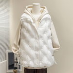 Naiste talvine udupuuvillane vest jakk, varrukas, alus, soe l&uuml;hike vestiga mantel Naiste vest. M must