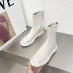 S&uuml;gis- ja talvised paksu p&otilde;hjaga saapad Naiste saapad Valged kevadised &uuml;ksikud saapad &otilde;hukesed &otilde;hukesed saapad Chelsea saapad l&uuml;hikesed saapad 39