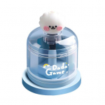 Elektriline teritaja T&auml;isautomaatne terava teraga eemaldatav pliidiplaat Vahetatav l&otilde;ikuri hoidik, libisemiskindel p&otilde;hi, t&ouml;&ouml;j&otilde;udu s&auml;&auml;stev pliiatsiteritaja koolitarbed sinine