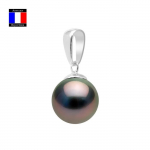 Compagnie G&eacute;n&eacute;rale des Perles &ndash; ehtne &uuml;mmargune Tahiti p&auml;rliripats 11-12 mm 18K valge kuld &ndash; naiste ehted