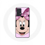 Coque Maniacase pour Samsung Galaxy A32 4G Minnie Mouse Dessin anim&eacute; rose