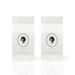 Mesh Cushion Refill 2 pcs. Mascar Company Multi-Layerable Naturally Layered Fit Refill Cushion Pact, No. 21 + No. 21, 2 pcs. white