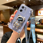 Mi13t Crossbody kaelapaela katte&uuml;mbris Xiaomi Mi 13t Pro 13 12 11 Lite 12t 11t 10t Astronaut silikoonist aluse kate Mi13tpro jaoks for mi 13t