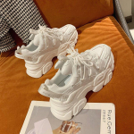 Luksuslikud Kingad Naised Disainerid Platvorm Valged Mustad Tossud Platvormkingad Naistele Daamide Vabaajajalatsid Zapatillas Chunky Mujer 39 beež